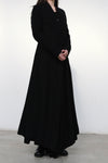 Marc le bihan double fabric dress 2185 black